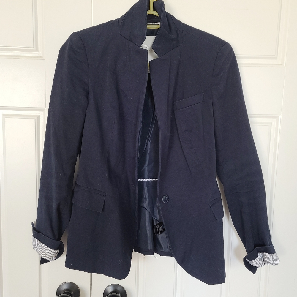 10/1 FOREVER21 NAVY JACKET